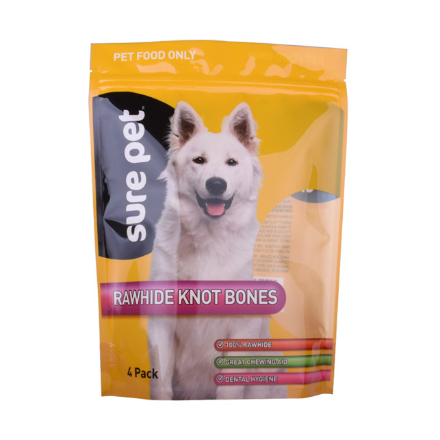 Food Grade Eco Friendly Recycelbare Katzenhund -Haustier -Futterbeutel Verpackung Stand up Beutel mit Reißverschluss