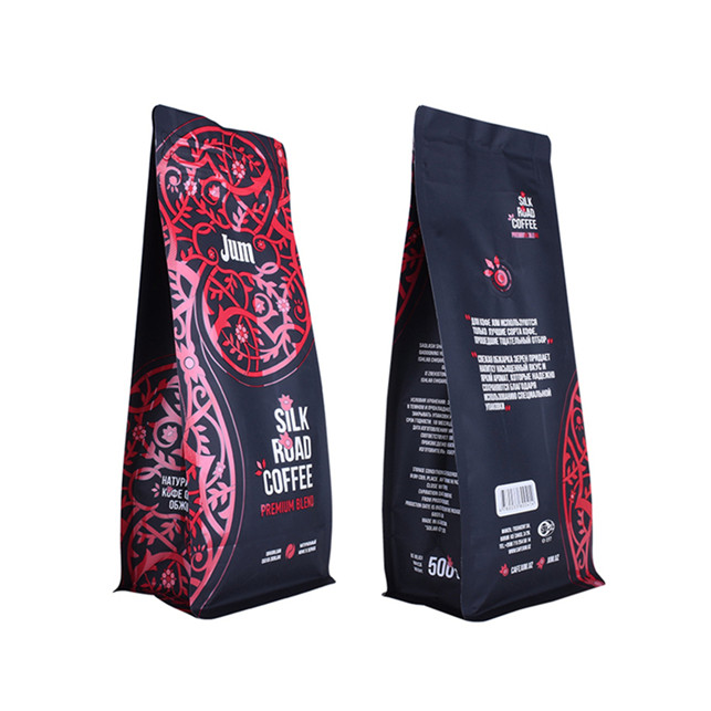 Nachhaltige Verpackung für 16oz Kaffeebeutel recycelbare Bio-Kaffeeverpackung