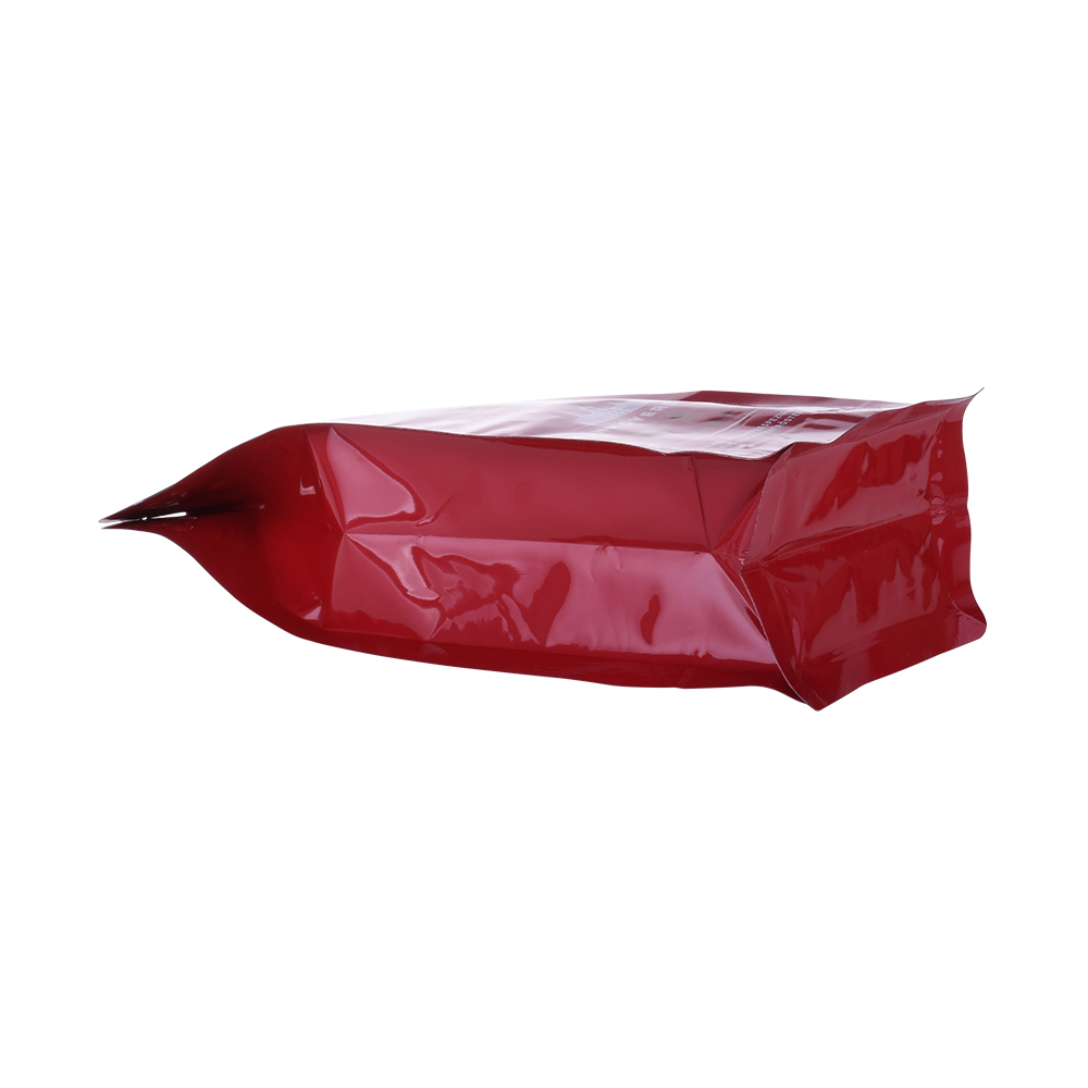 Custom Box Pouch 1 Pfund Rote Kaffeebohne Snackbeutel Recycling