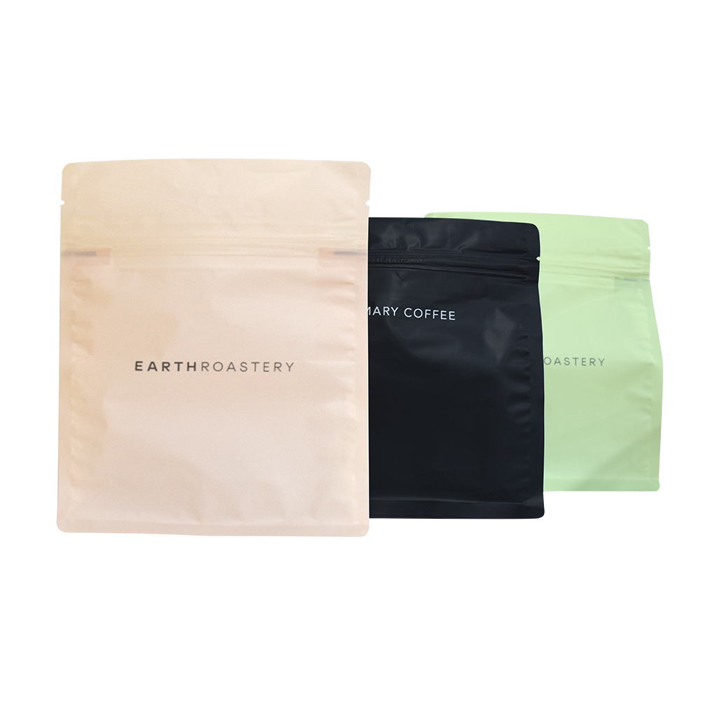 Eco Mini gemahlener Kaffee Slack Bean Bag Verpackung mit Belüftung