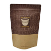 Customized Print Transparent Sachet Compostable Stand Up Bag Customs Verpackung Kaffeetasche Stempel