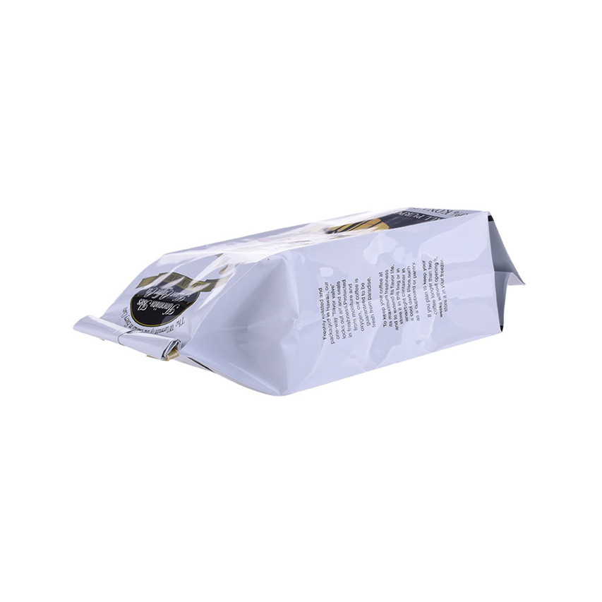 Gute Qualität mattes Finish Zwickelte Plastiktüte Biologisch abbaubare Kartons gedruckte Kaffeetaschen Südafrika