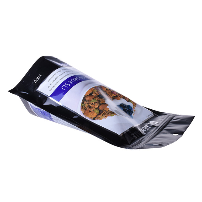 Customized Print Quad Dichtung wiederverschließbare Plastiktüten mit Logo -Haferflohnen -Bohnenbeutel Großhandel Süßigkeitenbeutel