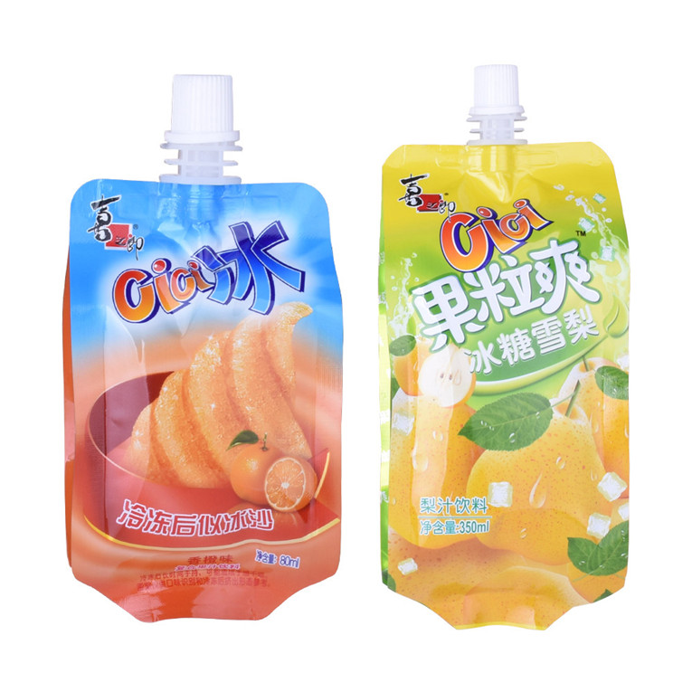 Erneuerbare maßgeschneiderte China Lieferant Stand up Spout Beutel 500 ml
