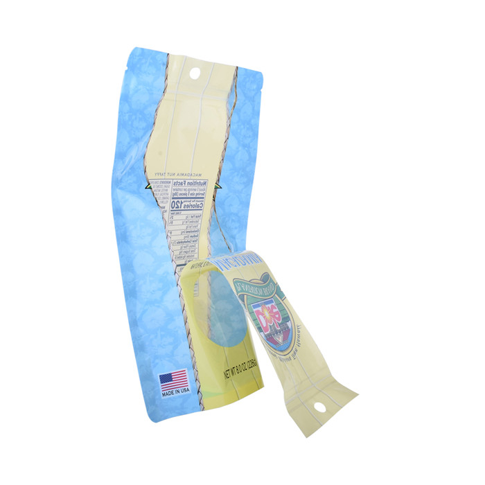 Recycling von Plastik -Stand -up -Verpackung Reißverpackung für Nüssepackungen