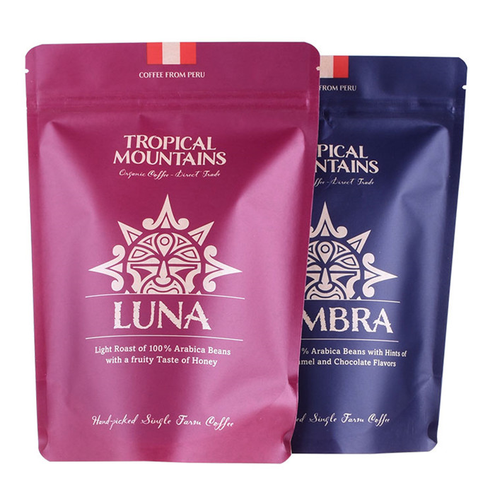 Laminierte Biofilm umweltfreundliche Tasche Kaffeeverpackung 250 g