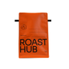 Biologisch abbaubarer personalisierter Logo Blockboden Kaffeetaschen mit Blechkrawatte Großhandel