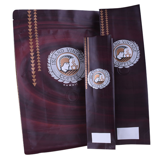 Customized Logo neuest Recycle Reißverpackung Packtasche Kaffee