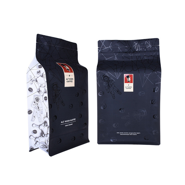 340g Recycling-Kaffeeverpackungen Bio mit Ventil