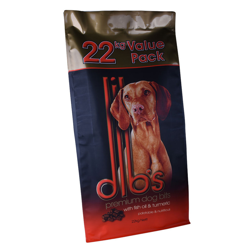 Benutzerdefinierte gedruckte metallische Mylars Haustierhundfutterverpackungstaschen mit Logo