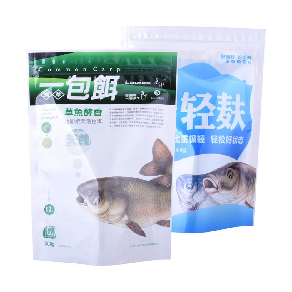 Nachhaltige Materialien Fischfutterbeutel Bioverpackungen Tiernahrung