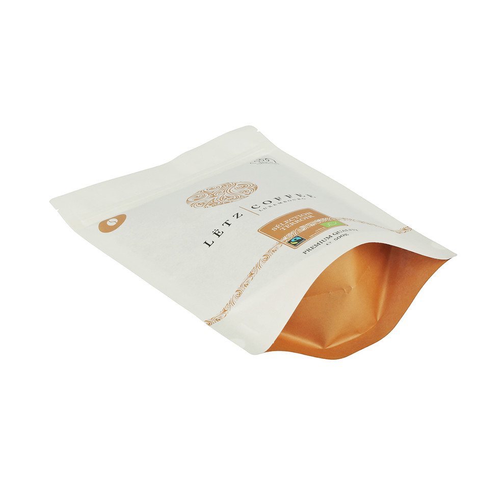 Matte Printing Ziplock Top Entgasungsventilbeutel