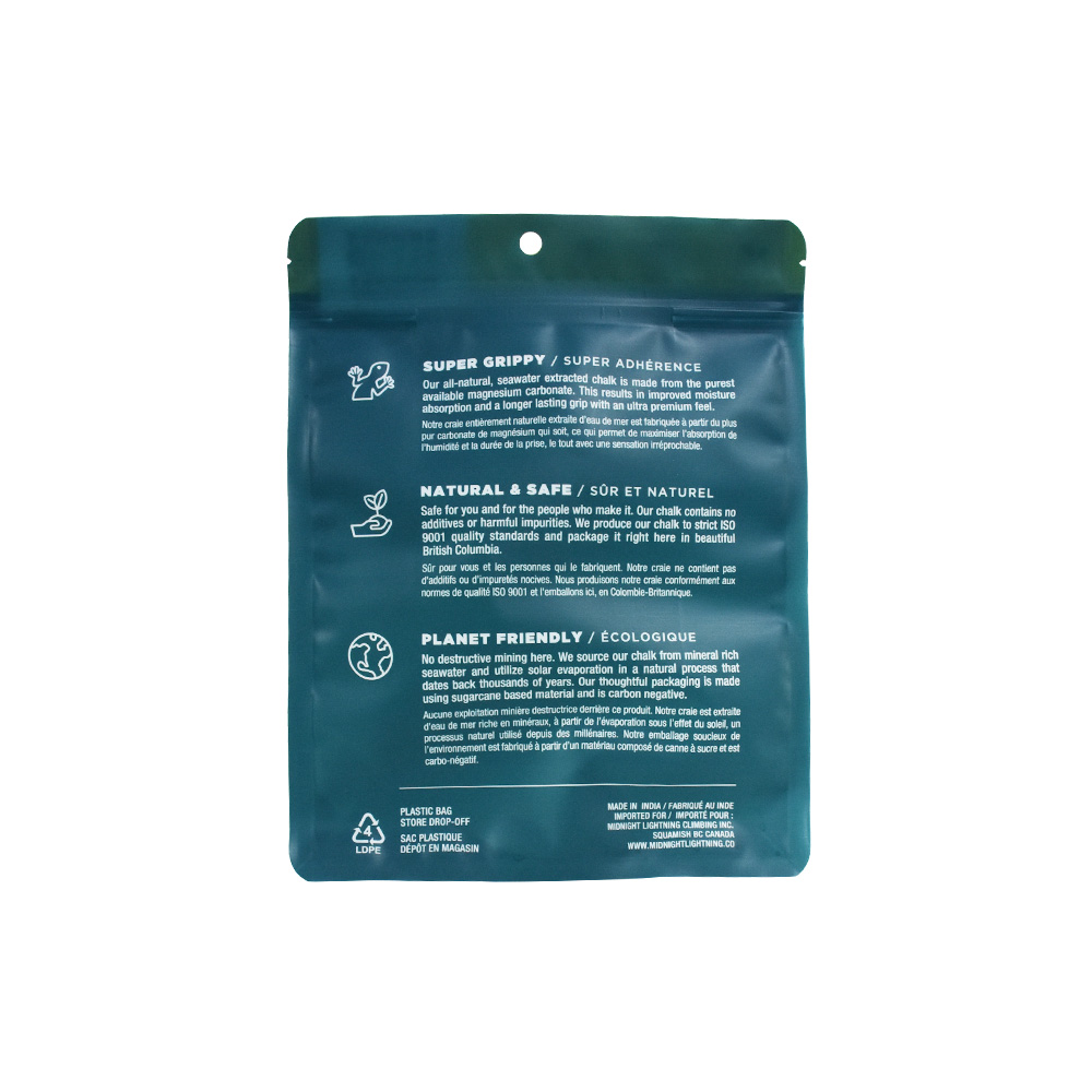 Recycling flacher unterer Taschen Custom Logo Animal Feed Bag Lieferanten Protein Pulverbeutel