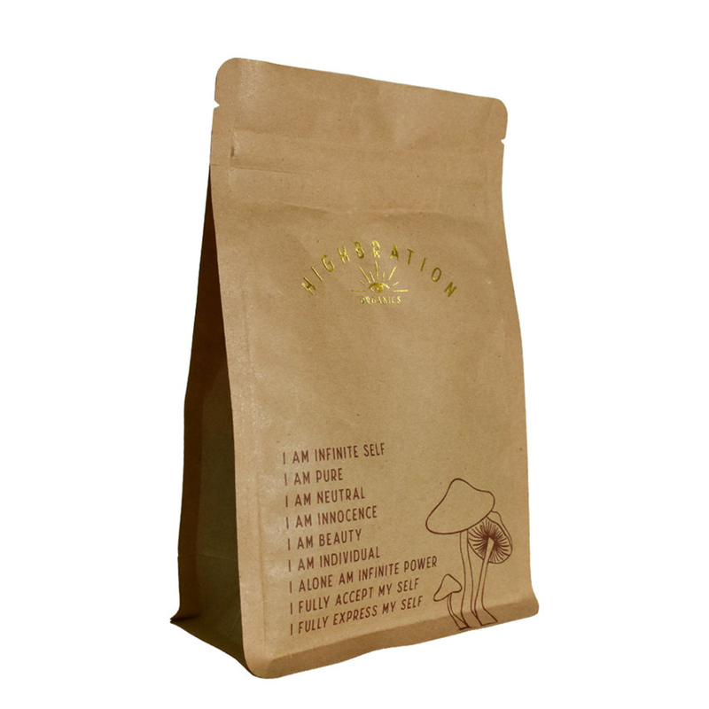 FSC -zertifizierter Tränen Kerbe ist oxo biologisch abbaubar gute Papierverpackungsbeutel Kaffeeverpackungsfirma