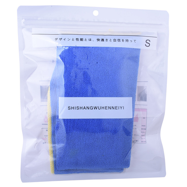 Gravure-Drucken farbenfroile Folienheizdichtung Crimper Shirt Package Biologisch abbaubare T-Shirt-Tasche