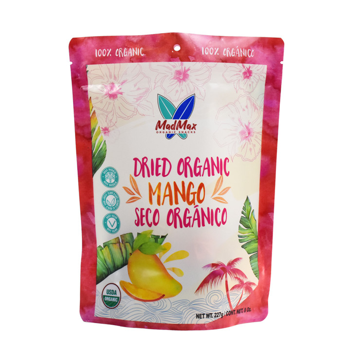 Hochwertige biologisch abbaubare Taschenzip nachhaltige Verpackungslösungen aus Zuckerrohr recycelbarer Plastik -Trockenfruchtbeutel