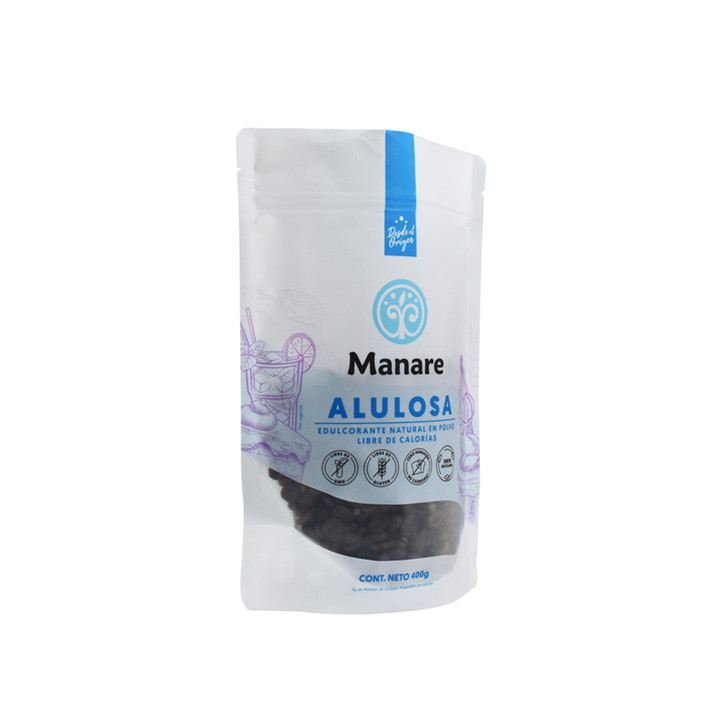 Recycelbare Verpackung mit niedriger Preispreis aus 100% Zuckerrohrmaterial Großhandel Bonbaschenbeutel