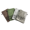 Food Tlock Tlock Bunte kompostierbare Produktverpackung Stand -up -Beutel mit Fenster -Doy -Pack für Kaffee