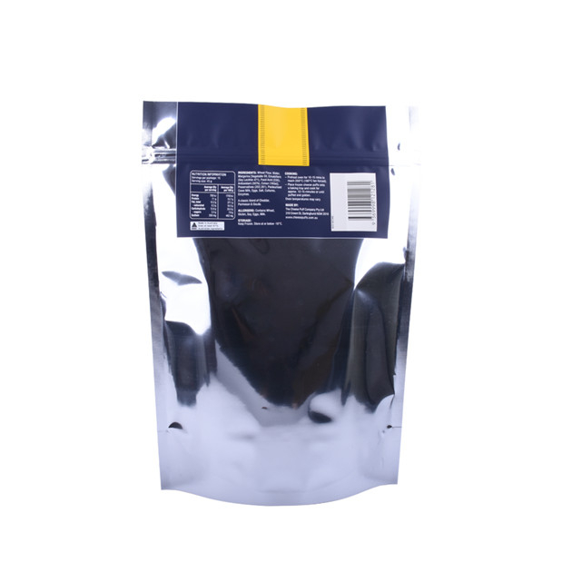 9 x 12 Cellophanbeutel Recycling von Haferflockenproteinbeutel Haferbananenpfannkuchen -Tasche