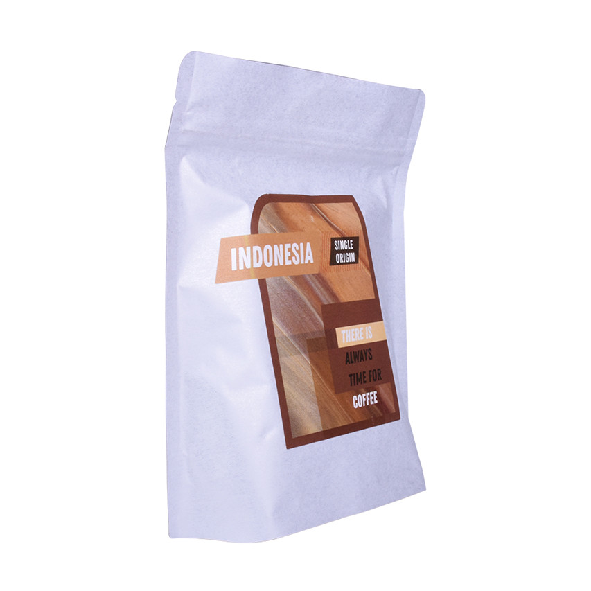 ZIP -Lock -Offset -Druck kompostierbarer Beutelverpackung Food Budes Großhandel Custom Coffee Bags mit Ventil