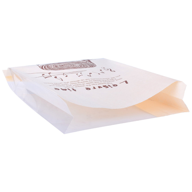 China Lieferanten Food Grade Paper Popcornbeutel mit Druck