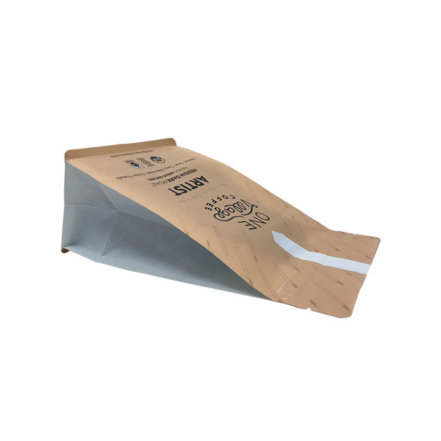 Mode laminierte Material Kraftpapier Kaffee nachhaltige Druckverpackung
