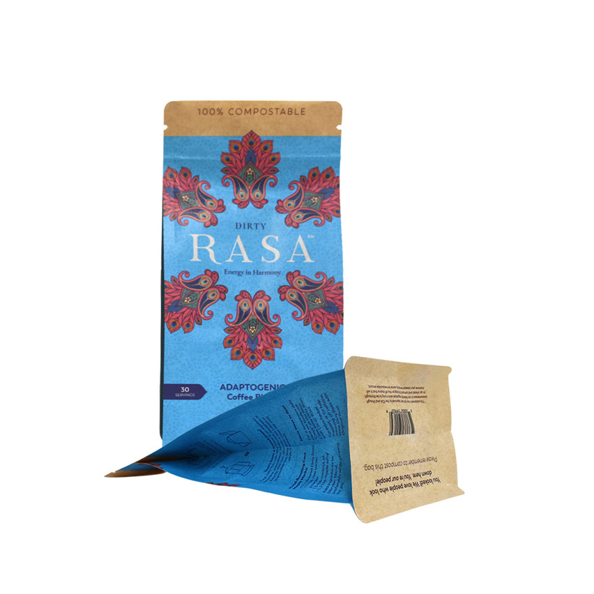 Umweltfreundliche kundenspezifische Produktion flacher unterer Tee -Beutelverpackung Großhandel