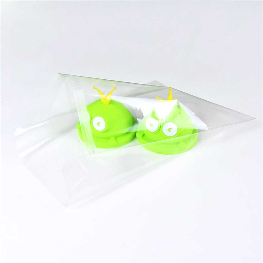 Kompostierbare kompostierbare transparente Zellophankleber -Plastiktüten Hersteller von Plastiktüten