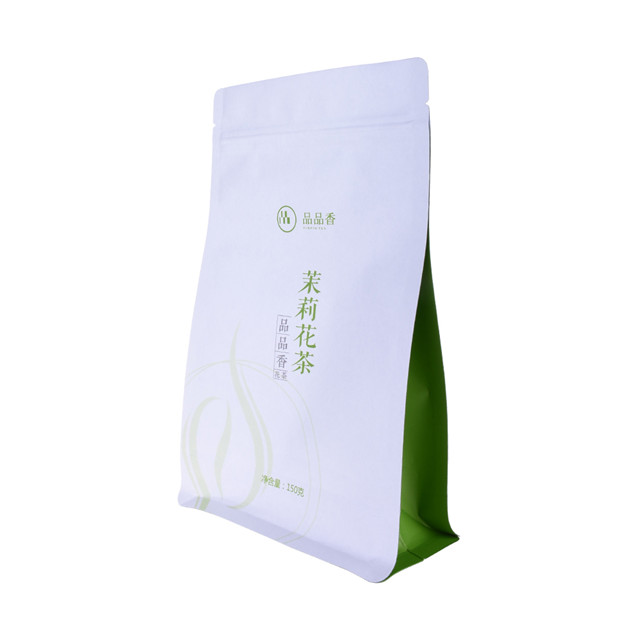 Weiß Kraft nachhaltiger Tee Kräuterpaket Reißverschluss Beutelpaket Kräuterpaket