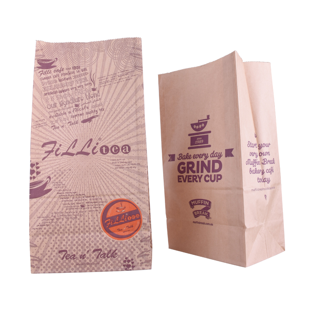 Benutzerdefinierte kompostierbare Kraftpapier Lebensmittelverpackung Teebeutel Australien