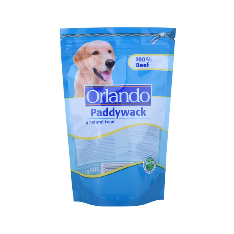 Mode Top Seal Wellness Hundefutter klare Plastiktüten zum Verpacken von Hundefutterpacktasche