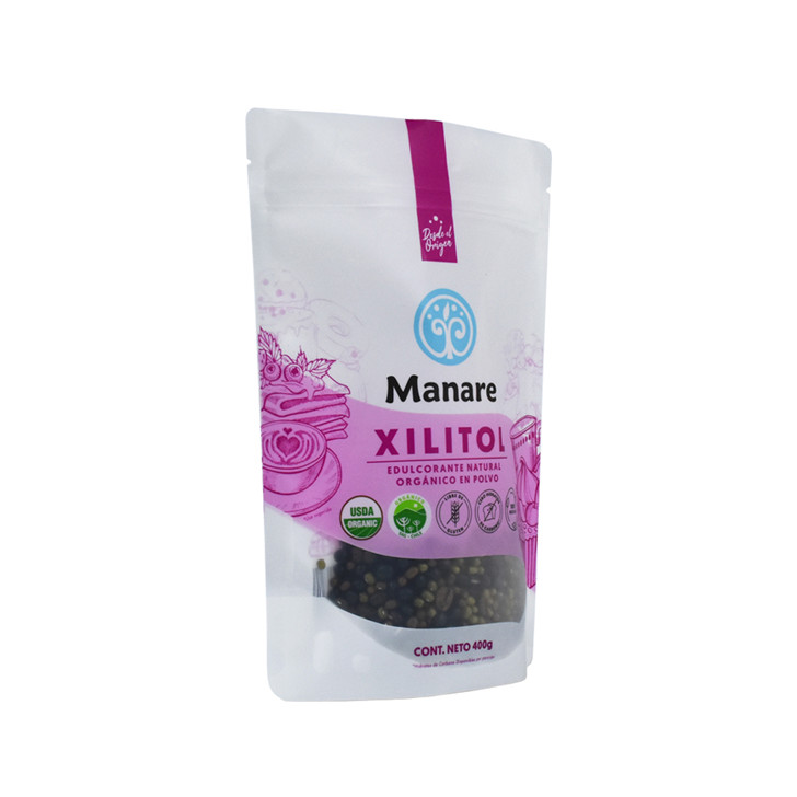 Customized Druckfolie K Bottom Seal Drucklock Stand -up -Beutel Aluminium Plastiktütenpaket für Lebensmittel