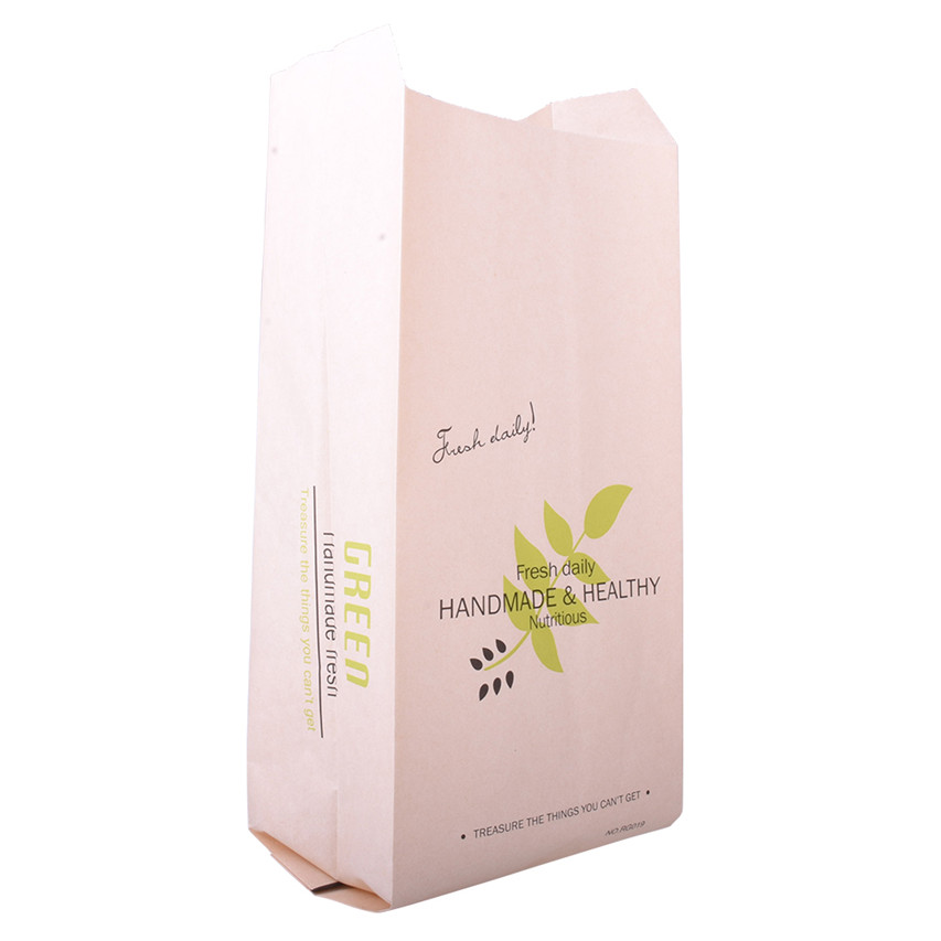 Neuer Stil Easy Tear Micro Kraft Bags nachhaltige Beutel Brotbag Papier