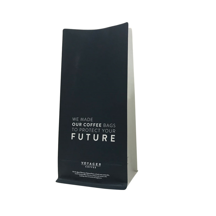 Erwärmungsversiegelte heißes Stempel Custom K Bottom Seal Laminierte Kaffeebeutel mit Ventil