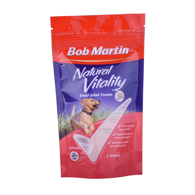 Eco Full Matte Finish Verpackung Polybeutel Custom Angels Bags Haustier Futterverpackung
