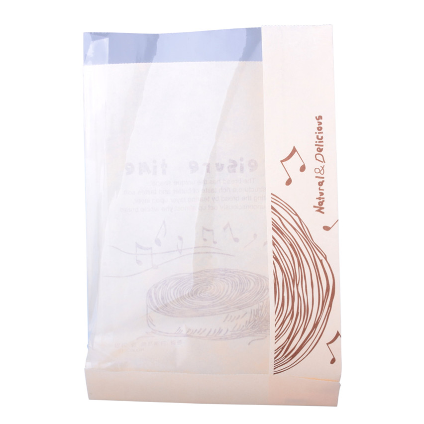 Umweltfreundliche benutzerdefinierte gedruckte Kraftpapier Popcorn -Tasche Großhandel