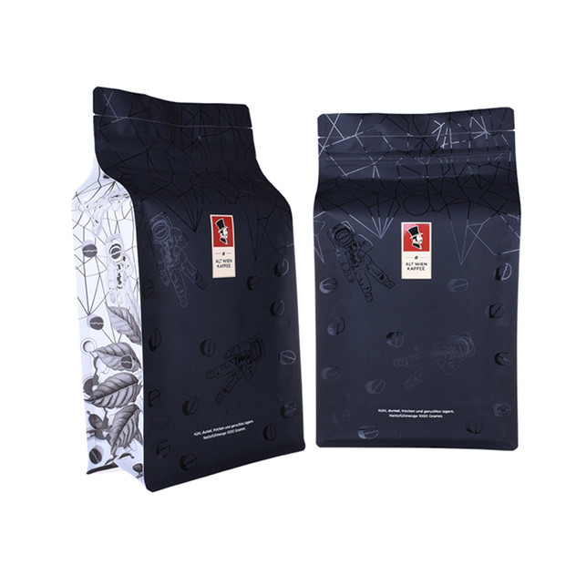 Kompostierbare laminierte 12 -Unzen -Kaffeebeutel mit Ventil