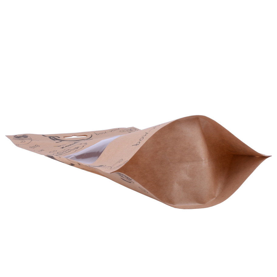 Kompostierbares maßgeschneidertes Logo Haustier Futterverpackungstasche