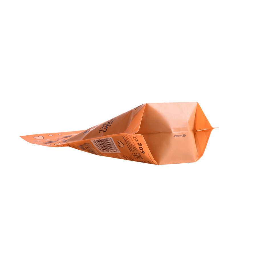 Kompostierbares DoyPack mit Fenster für Hundebehandlung Stand -up -Beutel mit kompostierbarem Reißverschluss