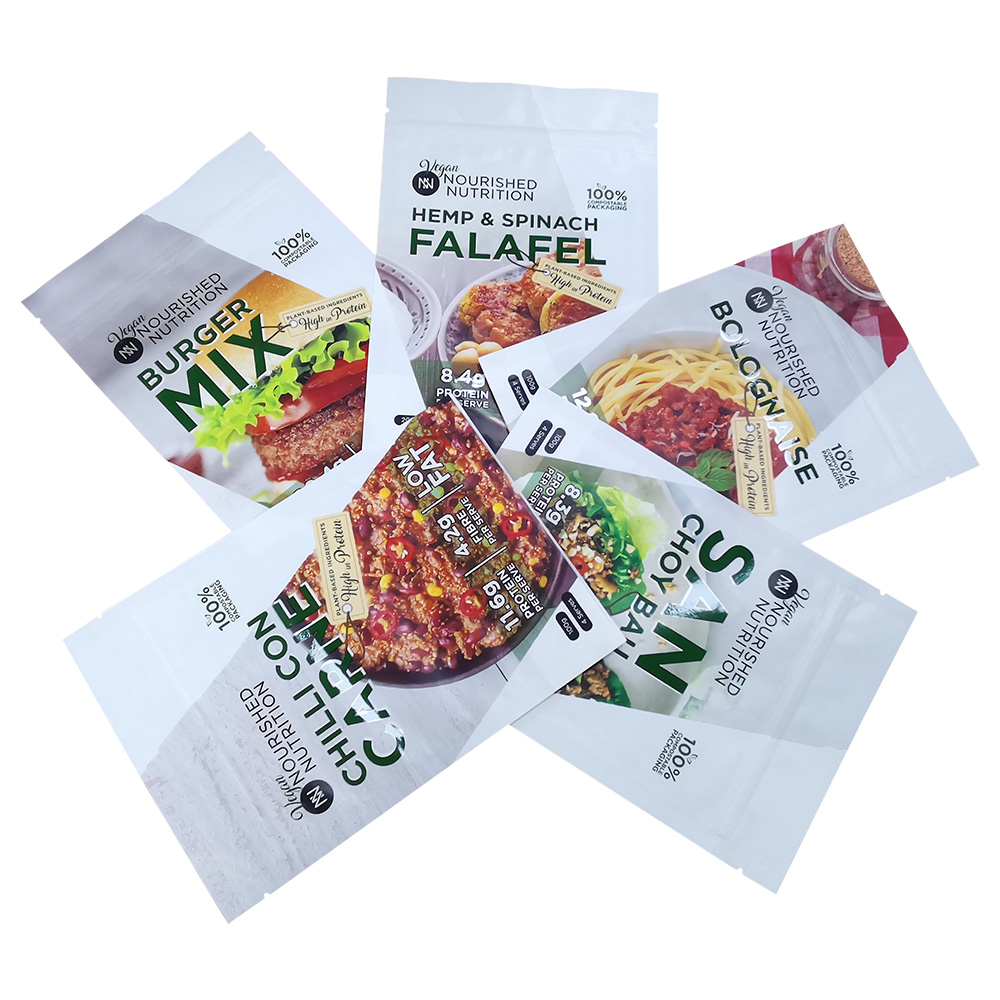 Kompostierbares Kraftpapier Food Grade Pouch