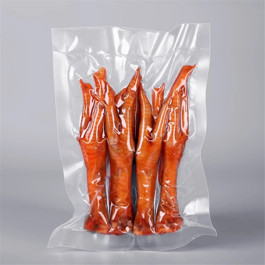 Heißsiegel-Nylon-Lebensmittel-Vakuum-Kunststoffverpackungsbeutel für Fische