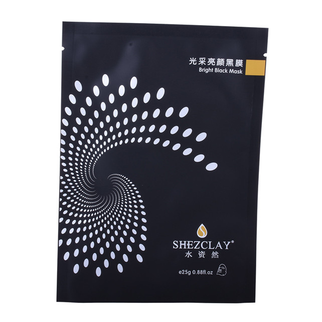 Nachhaltige recycelbare grüne Beutel für Gesichtsmaske durch Digitaldruck