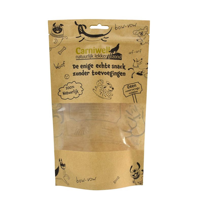Exquisit u unterer Siegelpapier recyceln Lebensmittelbeutel für Haustiere Haustier Futterbeutel Großhandel
