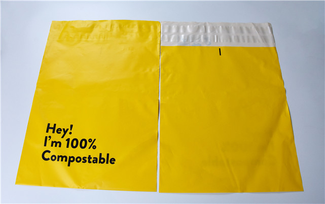 Whoesales kompostierbare grüne Verpackungs -Mailer -Taschen mit Blase