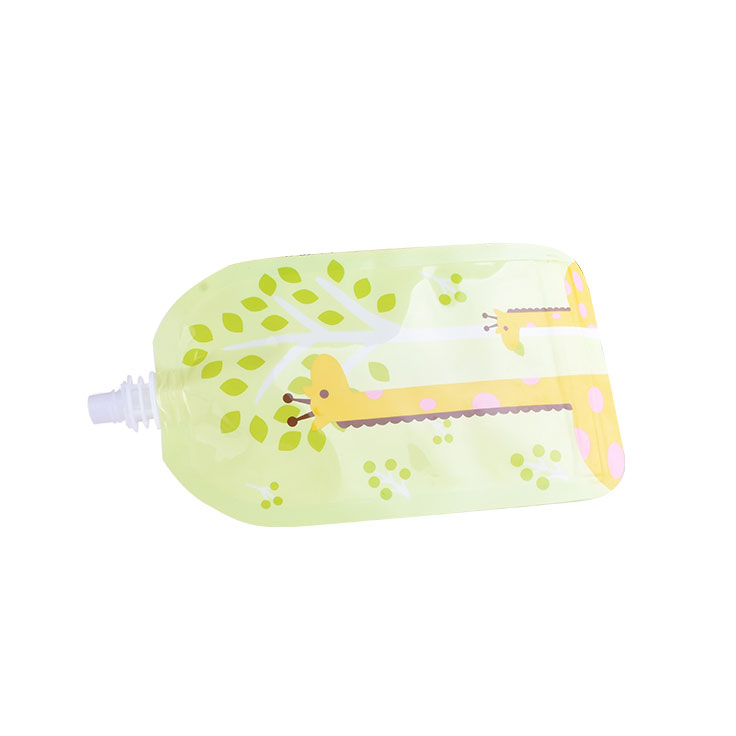 Customized PCR-PE recycelbarer Plastikgetränk Stand Up Storage Spout Beutelbeutel