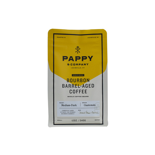 Custom Production Reclosenable Pocket Reißverschluss Kaffeetasche mit Entgasungsventil