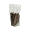 Standup Full Clear Coffee Bag Reißverschlussbeutel mit Ventil