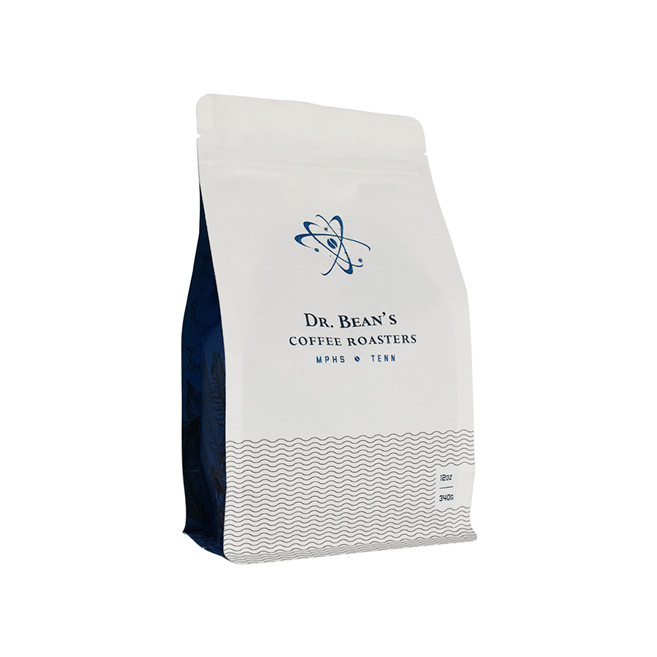 Bunte Druck wiederverschließbarer Kaffeepapier -Druckverschlussbeutel wiederverschließbares Essen