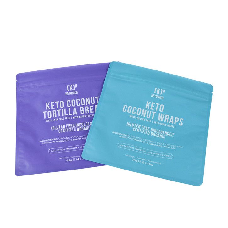 Großhandel Lebensmittelqualität wiederverwendbares Zip -Plastikbeutel recyceln