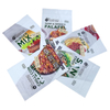 Heizdichtung Noplastische billige biologisch abbaubare Verpackung für Lebensmittelverpackungen mit Reißverschluss